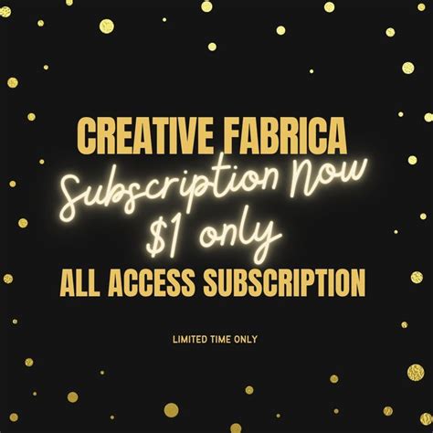 Creative fabrica $1 Subscriptions | Creative, Graphic, Graphic design