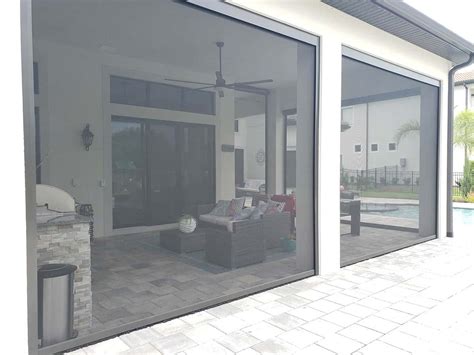 Motorized Screens – BC – Aluminum & Construction