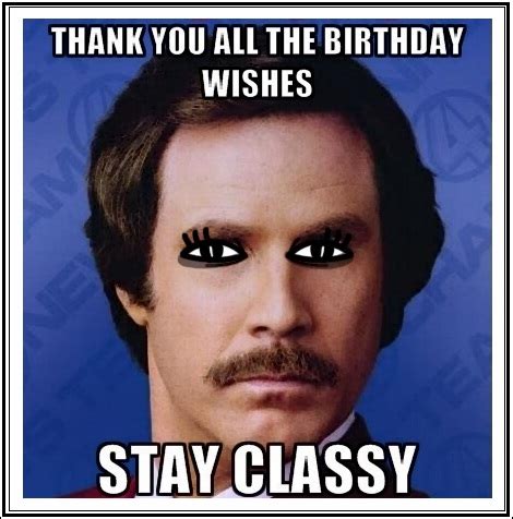 Funny Birthday Thank You Meme Quotes | Happy Birthday Wishes