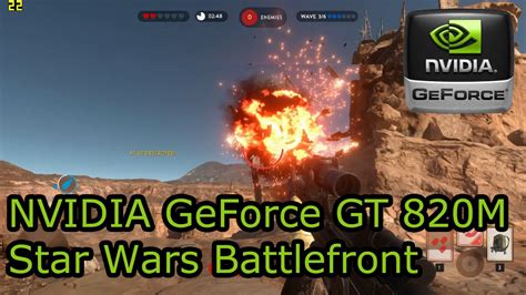 NVIDIA GeForce 820M Gaming - Star Wars Battlefront - Lenovo Flex 15 ...