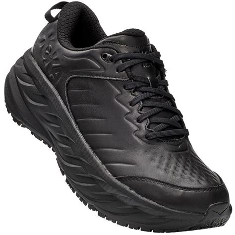 Hoka One One Men's Bondi SR Wide Running Shoes - Black | bootbay