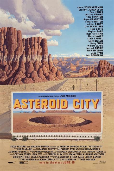 Asteroid City DVD Release Date August 15, 2023