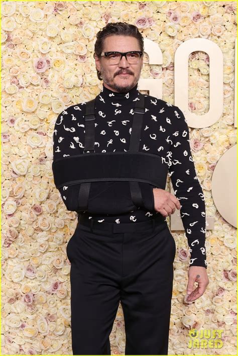 What Happened to Pedro Pascal's Arm? 'Last of Us' Actor Wears Sling to Golden Globes 2024: Photo ...