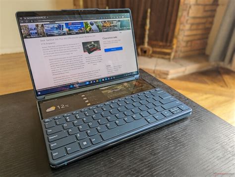 Double trouble: Lenovo Yoga Book 9i 2-in-1 Dual Screen OLED convertible review - NotebookCheck ...