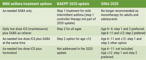 “As-needed” inhaled corticosteroid therapy for mild asthma – what is ...