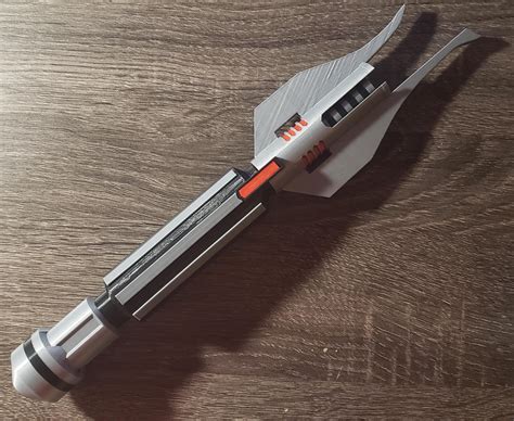 I modeled and printed Darth Sion's lightsaber from SWTOR : r/swtor