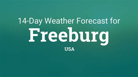 Freeburg, USA 14 day weather forecast