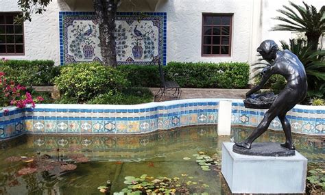 Inner garden of the McNay Art Museum, San Antonio, TX | San antonio tx, Art museum, San antonio