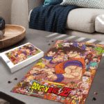 Dragon Ball Z Son Goku Vegeta Family Of Characters Portrait Puzzle