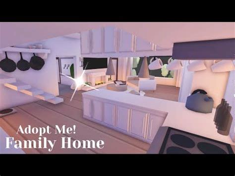 Soft Cozy Simple Elegant Aesthetic Family Home - Tour and Speed Build - Adopt Me! - Roblox ...