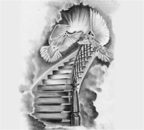 Discover more than 73 stairway to heaven tattoo designs best - in.cdgdbentre