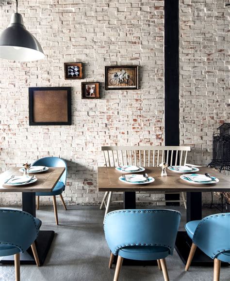 Brick Wall Design Cafe - To Decoration