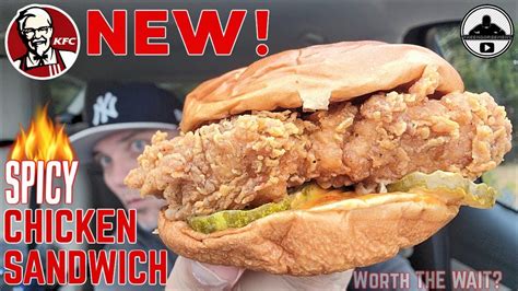 KFC® Spicy Chicken Sandwich Review! 🔥🐔🥪 | THE BEST? | theendorsement - YouTube