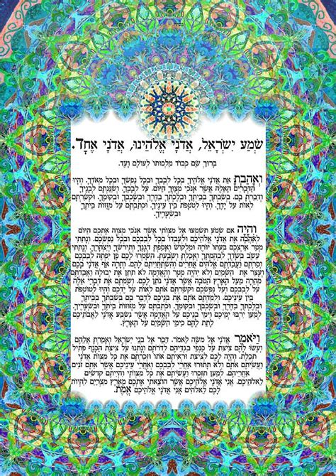 Printable Shema Prayer