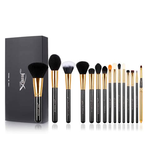 Jessup Makeup Brushes Make-up Brush Set Beauty Cosmetics Powder Foundation Eye Brushes Eyeliner ...