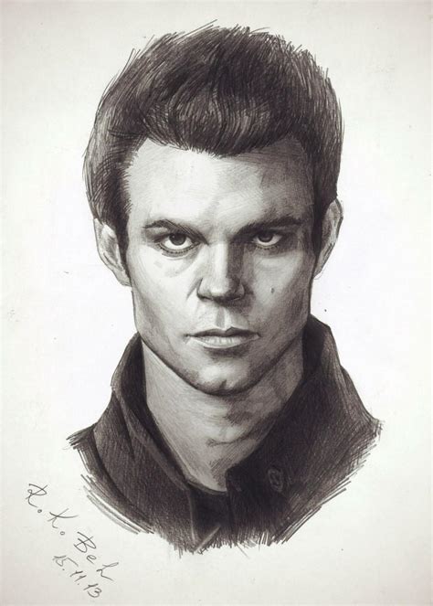 Elijah Mikaelson (Daniel Gillies) by RKrauze on DeviantArt