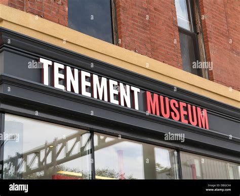 The Tenement Museum, NYC Stock Photo - Alamy