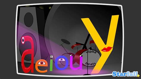 Y Can Be a Vowel — a Starfall™ Movie from Starfall.com - YouTube