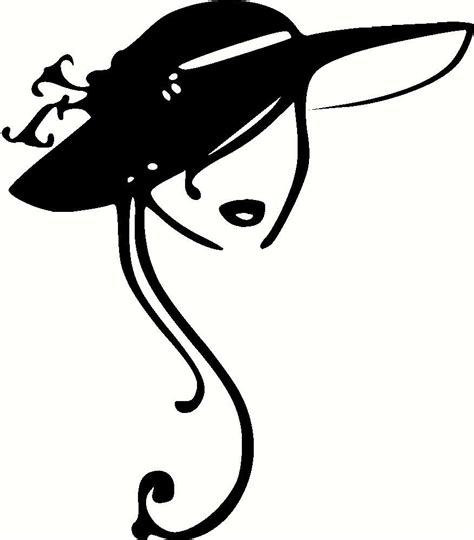 Vintage Ladies Hats Clip Art Clipart - Free Clipart | Silhouette clip art, Hats vintage, Hat clips