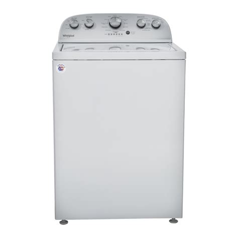 Whirlpool WTW4955HW; WTW4950HW - TOP LOAD WASHER MACHINE MANUAL ...