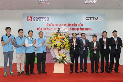 Taiwan-based maker Foxconn starts display manufacturing factory in Vietnam