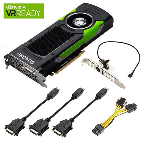 NVIDIA Quadro P6000 VCQP6000-PB 24GB GDDR5X 384-bit PCI-E 3.0 ...