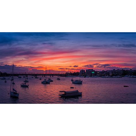 Rozelle, Sunset 2. Sydney Landscape Photography Wall Art Print.