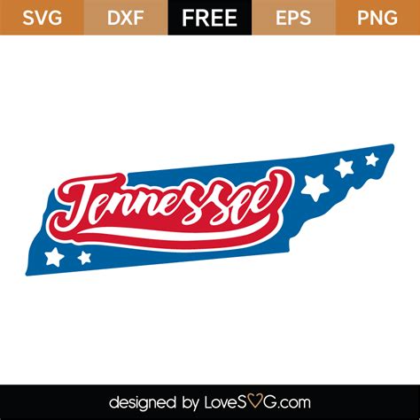 Free Tennessee SVG Cut Files | Lovesvg.com