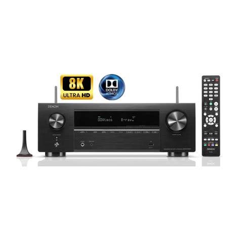 DENON AVR-X1700H 7.2 CHANNEL ATMOS 8K NETWORK AV RECEIVER BY BRAND ...