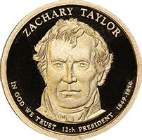 2009 S Zachary Taylor Dollar Proof Value | CoinTrackers