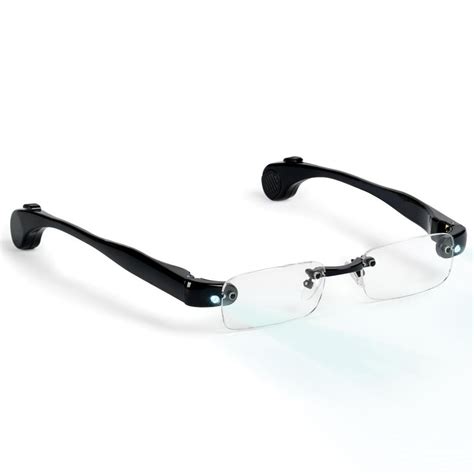 The Lighted Reading Glasses - Hammacher Schlemmer