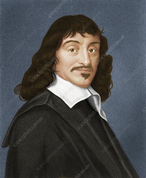 Rene Descartes, French philosopher - Stock Image - H404/0393 - Science ...