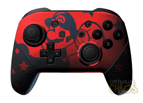 Nintendo Switch Pro - Mario Edition - Custom Controllers - Controller Chaos