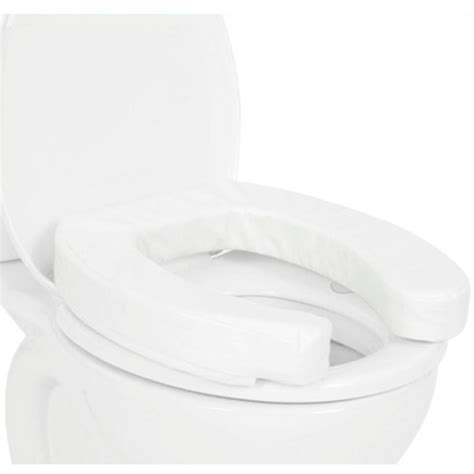 2" Soft Foam Toilet Seat Cushion with Suction Cup Base - ChiroEquip