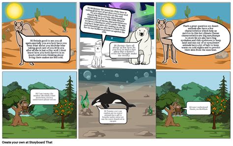 biology comic strip Storyboard by 600b7375