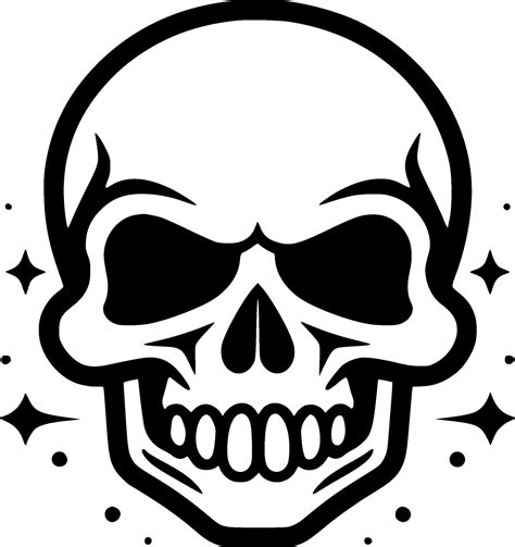 Skull - Minimalist and Flat Logo - Vector illustration 27709660 Vector ...