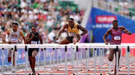 U.S. Olympic Team Trials: Grant Holloway into 110m hurdles final, Valarie Allman wins discus