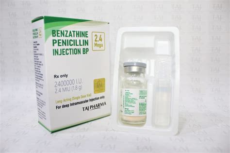 Benzathine Penicillin Injection BP 2.4MIU