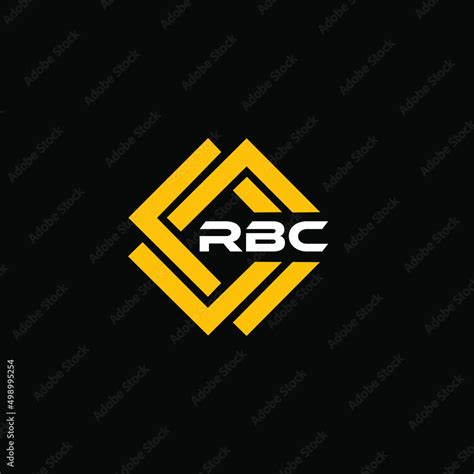 RBC 3 letter design for logo and icon.RBC monogram logo.vector ...