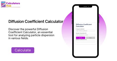 Diffusion Coefficient Calculator: Particle Dispersion Analysis