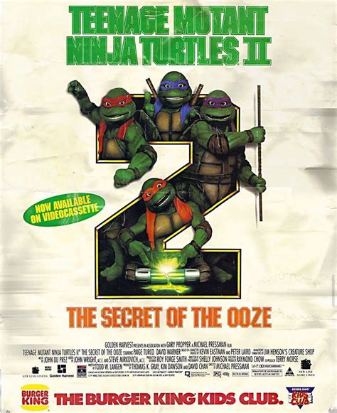 Teenage Mutant Ninja Turtles Turtle Movie, John Wright, David Warner, Jim Henson, Eastman, The ...