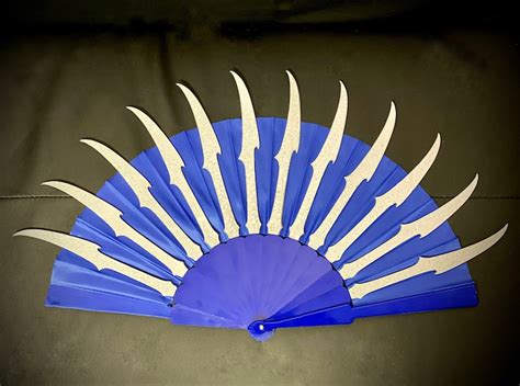 Pair of 2 Kitana Fans Handmade Custom Kitana Fan Blades | Etsy