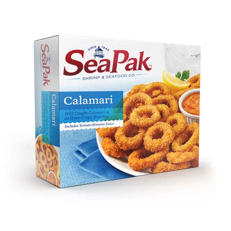 Calamari | Wild Caught Breaded Calamari Rings | SeaPak