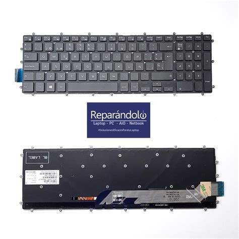 TECLADO LAPTOP DELL INSPIRON GAMING 15 7566 /RETROILUMINADO