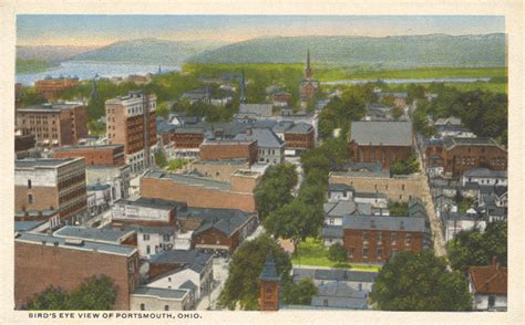 Bird's-Eye View of Portsmouth, Ohio · Local History Digital Collection