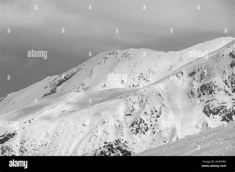 Winter landscape in the Tatra Mountains . Poland Stock Photo - Alamy