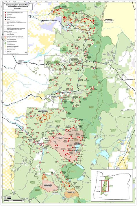 WillametteNatlForest on Twitter: "Curious where you can find a map with ...