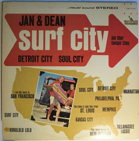 Jan & Dean - Surf City And Other Swingin' Cities (1963, Vinyl) | Discogs