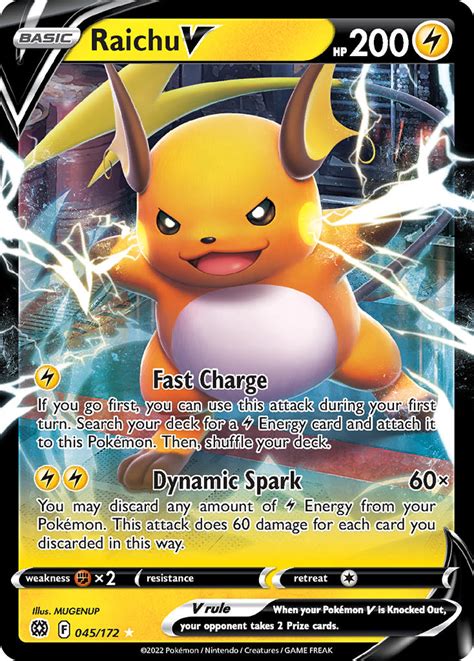 Raichu V · Brilliant Stars (BRS) #045 ‹ PkmnCards