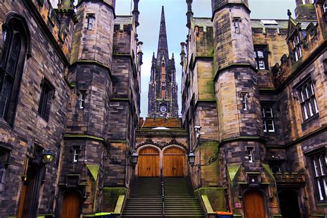 University Of Edinburgh Photograph by Artistic Photos